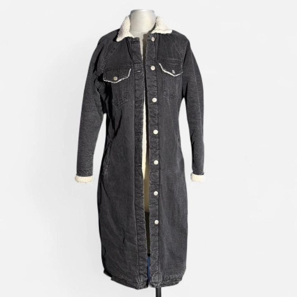 Unbranded Women's Black and Grey Coat
